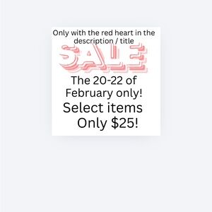 Special Sale Event ❤️ - Select Items $25